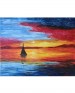 Painting By Varsha Ahirwal- Beautiful Sunset